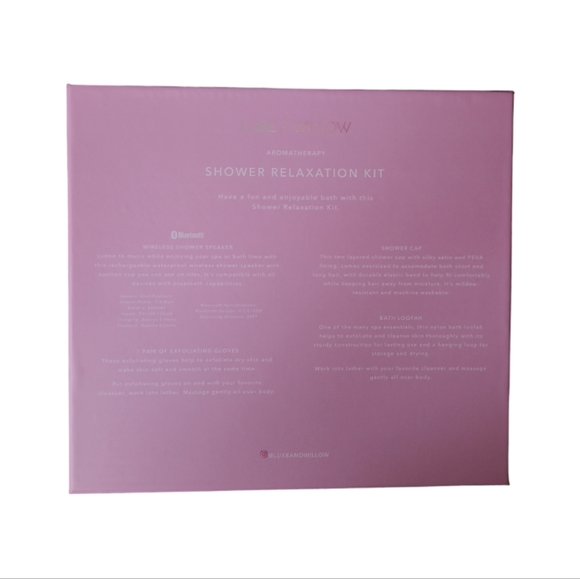 2/$90! LUXE & WILLOW Shower Relaxation Kit - Picture 3 of 7